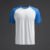 Blanco/ Azul Royal